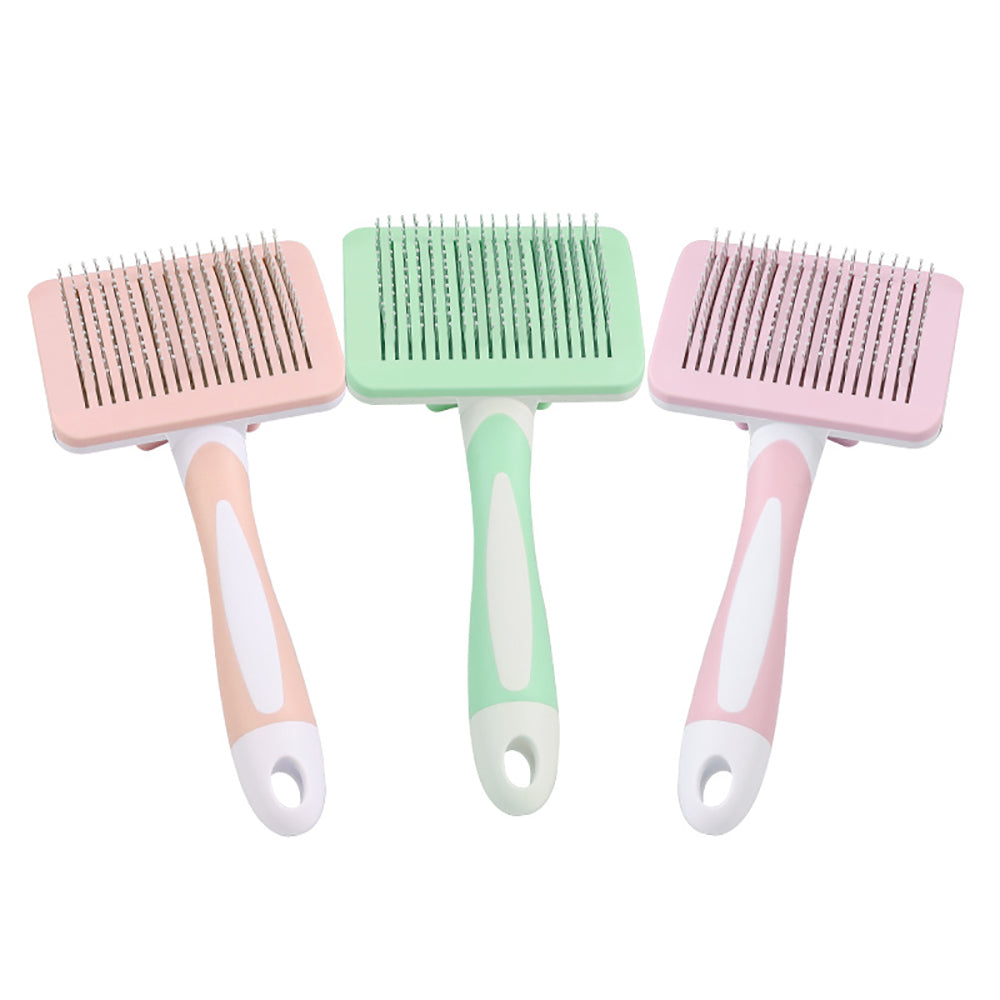 Self-Cleaning Slicker Brush for Dogs & Cats